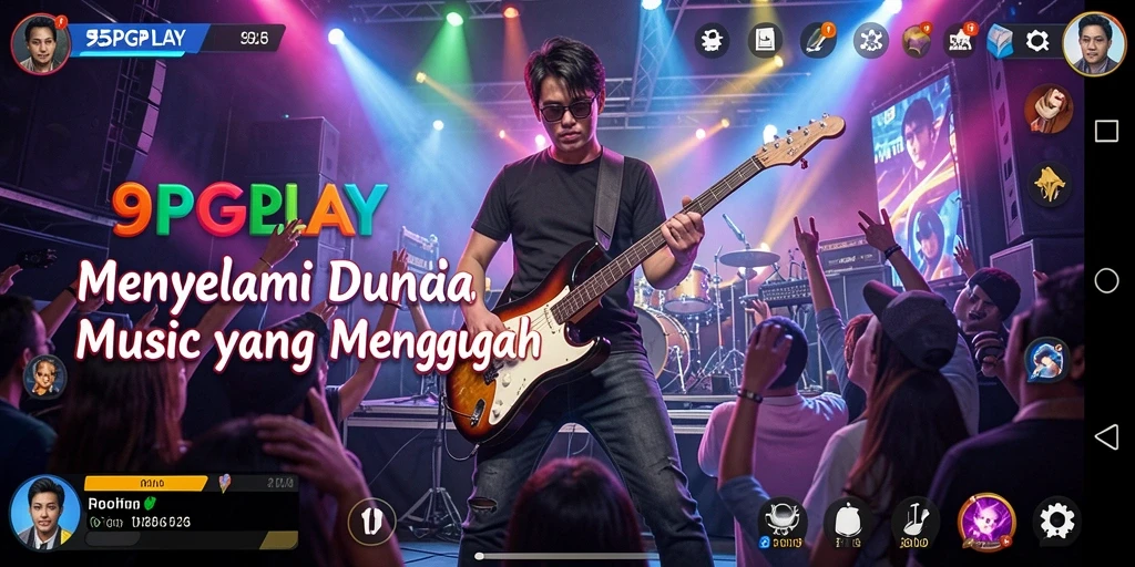 Gameplay seru dengan berbagai tantangan musik yang menggugah.