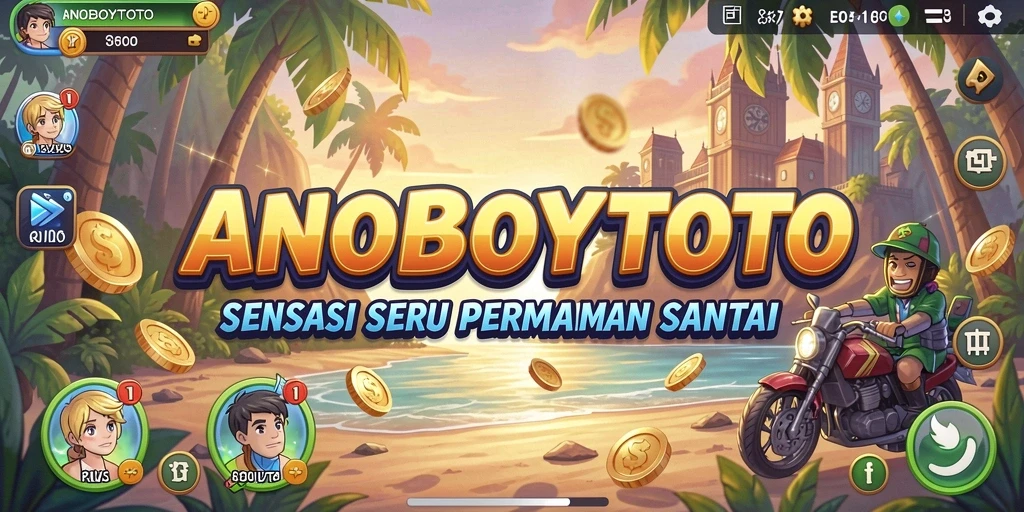 Tampilan seru dari gameplay ANOBOYTOTO yang menghibur.