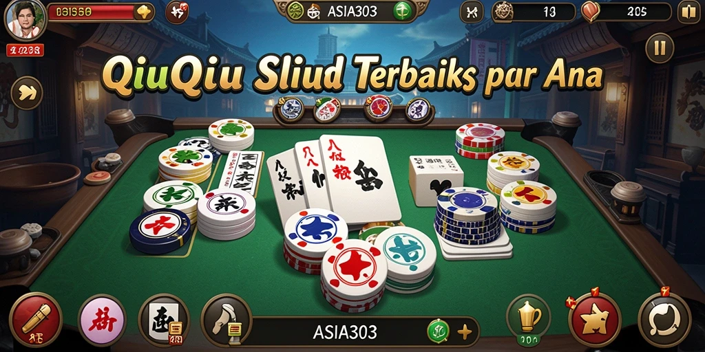 Tampilan gameplay QiuQiu yang seru dan menarik di ASIA303.