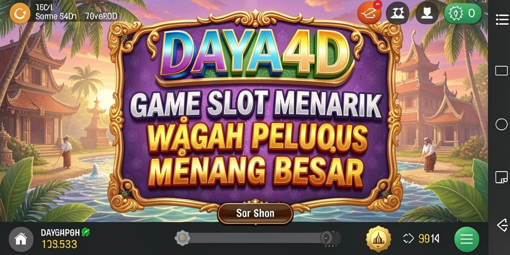 Gameplay seru dan grafis memukau di DAYA4D.