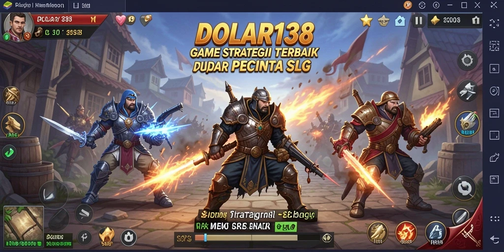 Screenshot gameplay <strong>DOLAR138</strong> menunjukkan momen strategis yang intens.