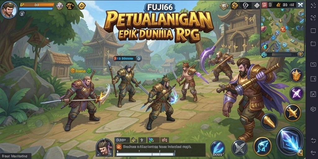Tampilan gameplay yang menegangkan di FUJI66 dengan visual yang menarik.