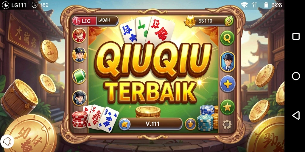 Tampilan gameplay QiuQiu yang seru dan menarik.