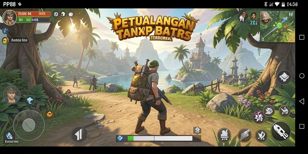 Tampilan gameplay PP88 yang memukau dalam dunia terbuka.