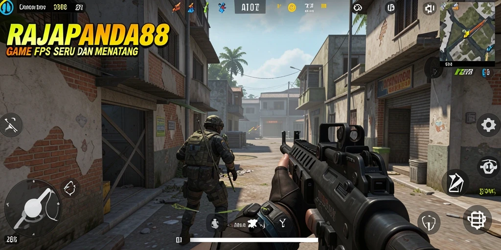 Tampilan gameplay seru di RAJAPANDA88 yang penuh aksi.