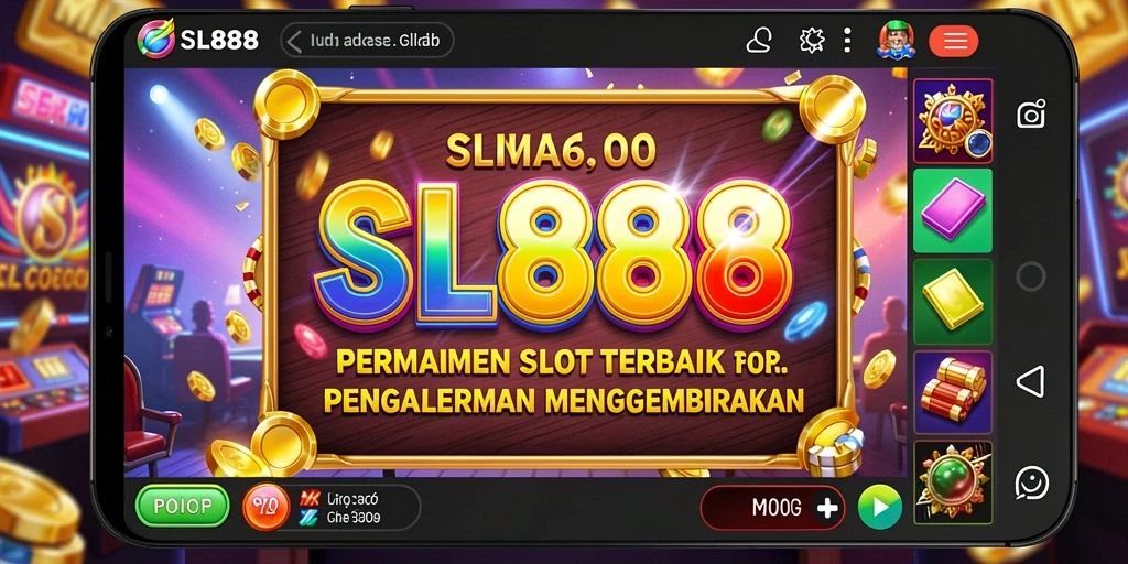 Tampilan gameplay SL888 dengan efek visual yang menakjubkan.